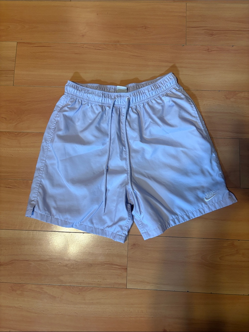 Nike Men's Light Lavender hybrid Drawstring Shorts